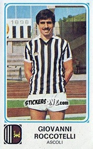 Sticker Giovanni Roccotelli - Calciatori 1978-1979 n. 17 - Panini