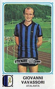 Sticker Giovanni Vavassori - Calciatori 1978-1979 n. 22 - Panini