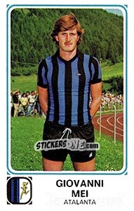 Sticker Giovanni Mei - Calciatori 1978-1979 - Panini
