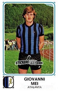 Figurina Giovanni Mei - Calciatori 1978-1979 - Panini