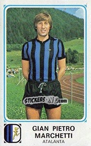 Sticker Gian Pietro Marchetti - Calciatori 1978-1979 n. 24 - Panini