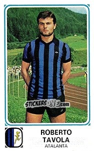 Cromo Roberto Tavola - Calciatori 1978-1979 - Panini