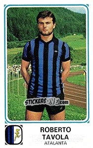 Sticker Roberto Tavola - Calciatori 1978-1979 n. 26 - Panini