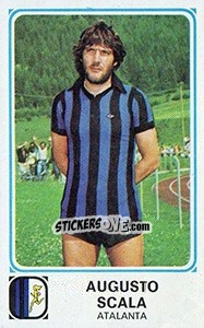 Sticker Augusto Scala - Calciatori 1978-1979 n. 28 - Panini