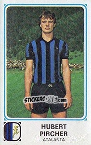 Sticker Hubert Pircher - Calciatori 1978-1979 - Panini