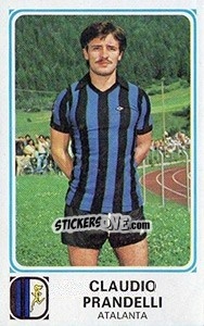 Sticker Claudio Prandelli - Calciatori 1978-1979 n. 33 - Panini