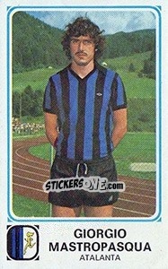 Cromo Giorgio Mastropasqua - Calciatori 1978-1979 - Panini