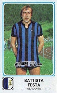 Sticker Battista Festa - Calciatori 1978-1979 - Panini