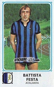 Sticker Battista Festa - Calciatori 1978-1979 n. 35 - Panini