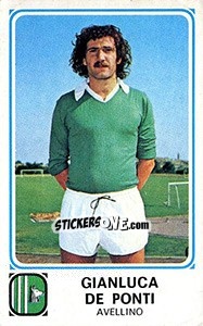 Cromo Gianluca De Ponti - Calciatori 1978-1979 - Panini