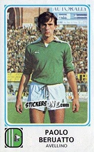 Figurina Paolo Beruatto - Calciatori 1978-1979 - Panini