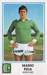 Sticker Mario Piga - Calciatori 1978-1979 n. 52 - Panini