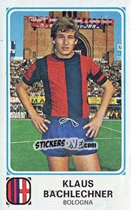 Figurina Lklaus Bachlechner - Calciatori 1978-1979 - Panini