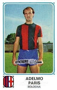 Figurina Adelmo Paris - Calciatori 1978-1979 - Panini