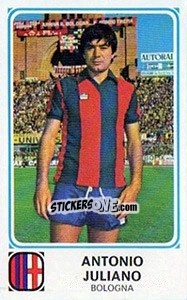 Sticker Antonio Juliano - Calciatori 1978-1979 n. 64 - Panini