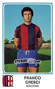 Sticker Franco Cresci - Calciatori 1978-1979 n. 69 - Panini