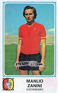 Sticker Manlio Zanini - Calciatori 1978-1979 n. 80 - Panini