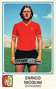 Cromo Enrico Nicolini - Calciatori 1978-1979 - Panini