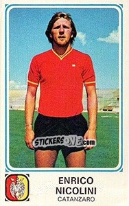Sticker Enrico Nicolini - Calciatori 1978-1979 n. 83 - Panini