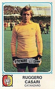 Sticker Ruggero Casari - Calciatori 1978-1979 - Panini