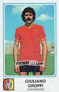 Sticker Giuliano Groppi - Calciatori 1978-1979 - Panini