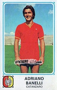 Sticker Adriano Banelli - Calciatori 1978-1979 n. 89 - Panini