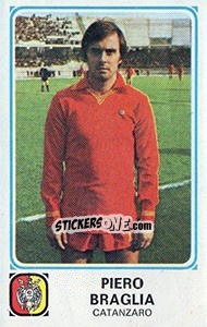 Sticker Piero Braglia - Calciatori 1978-1979 - Panini