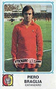 Sticker Piero Braglia - Calciatori 1978-1979 n. 90 - Panini