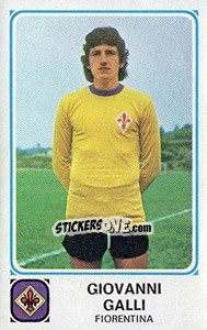 Sticker Giovanni Galli - Calciatori 1978-1979 n. 93 - Panini