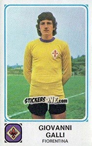 Figurina Giovanni Galli - Calciatori 1978-1979 - Panini