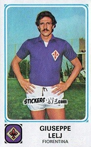 Sticker Giuseppe Leij - Calciatori 1978-1979 - Panini