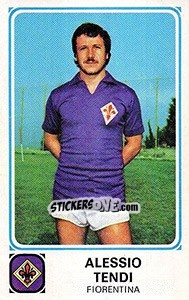 Sticker Alessio Tendi - Calciatori 1978-1979 - Panini