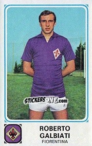 Sticker Roberto Galbiati - Calciatori 1978-1979 n. 96 - Panini