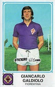 Figurina Giancarlo Galdiolo - Calciatori 1978-1979 - Panini