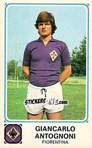 Figurina Giancarlo Antognoni - Calciatori 1978-1979 - Panini