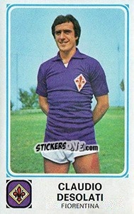Cromo Claudio Desolati - Calciatori 1978-1979 - Panini