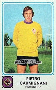 Figurina Pietro Carmignani - Calciatori 1978-1979 - Panini