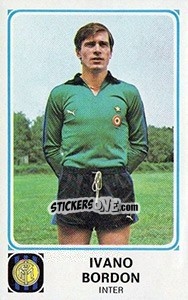 Sticker Ivano Bordon - Calciatori 1978-1979 n. 111 - Panini