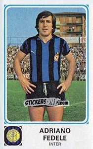 Sticker Adriano Fedele - Calciatori 1978-1979 - Panini