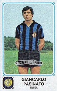 Sticker Giancarlo Pasinato - Calciatori 1978-1979 n. 116 - Panini