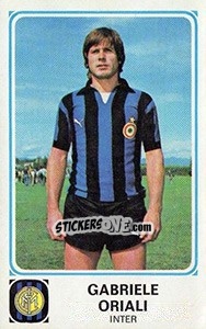 Figurina Gabriele Oriali - Calciatori 1978-1979 - Panini