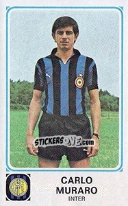 Sticker Carlo Muraro - Calciatori 1978-1979 - Panini