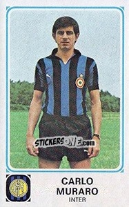 Sticker Carlo Muraro - Calciatori 1978-1979 n. 121 - Panini
