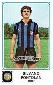 Sticker Silvano Fontolan - Calciatori 1978-1979 n. 123 - Panini