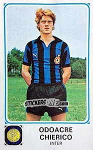 Sticker Odoacre Chierico - Calciatori 1978-1979 - Panini
