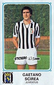 Sticker Gaetano Scirea - Calciatori 1978-1979 n. 132 - Panini