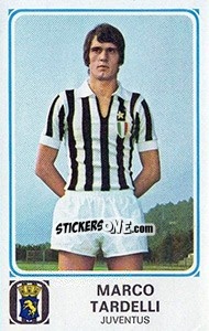 Sticker Marco Tardelli - Calciatori 1978-1979 n. 135 - Panini