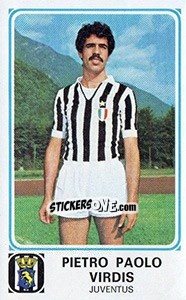 Cromo Pietro Paolo Virdis - Calciatori 1978-1979 n. 138 - Panini
