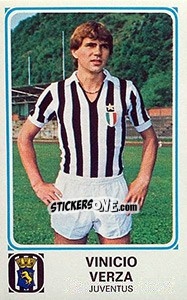 Sticker Vinicio Verza - Calciatori 1978-1979 - Panini