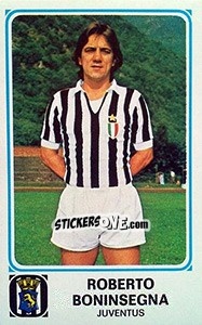 Cromo Roberto Boninsegna - Calciatori 1978-1979 - Panini